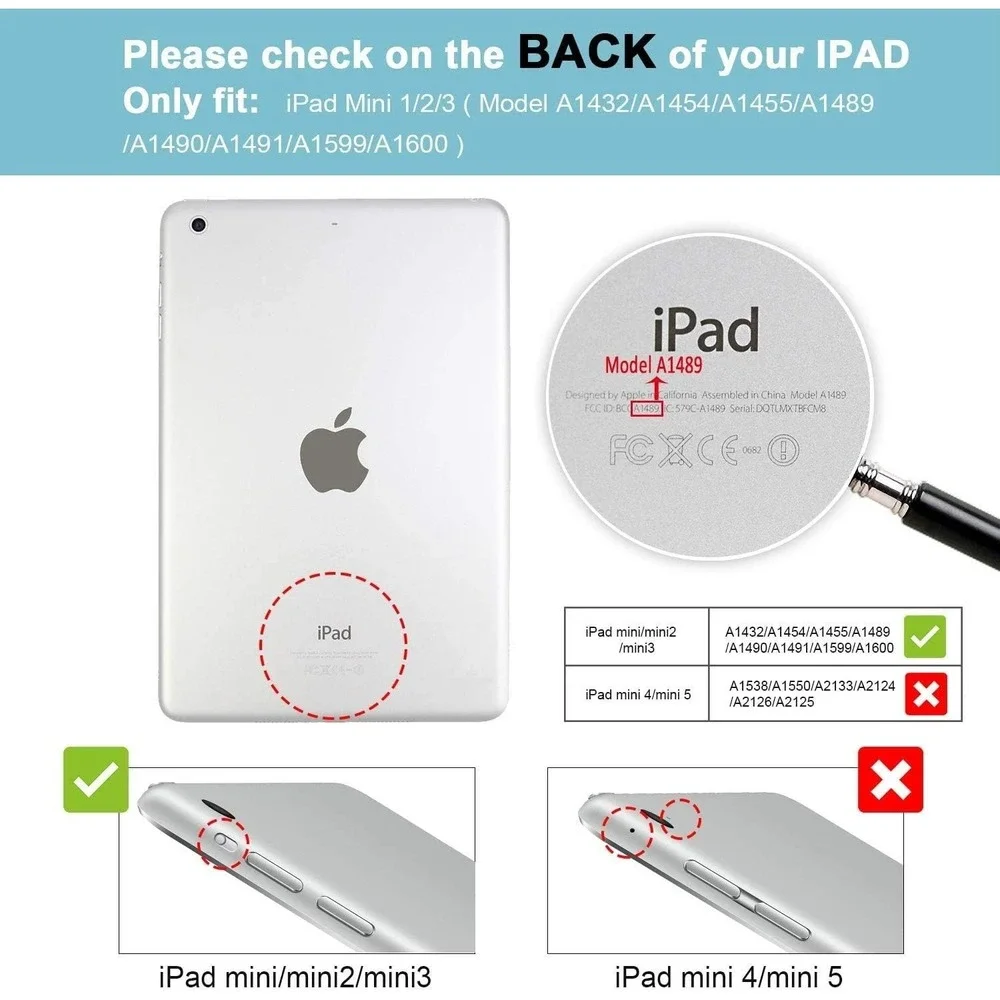 ProCase iPad Mini 1 2 3 Tempered Glass Screen Protector for 7.9